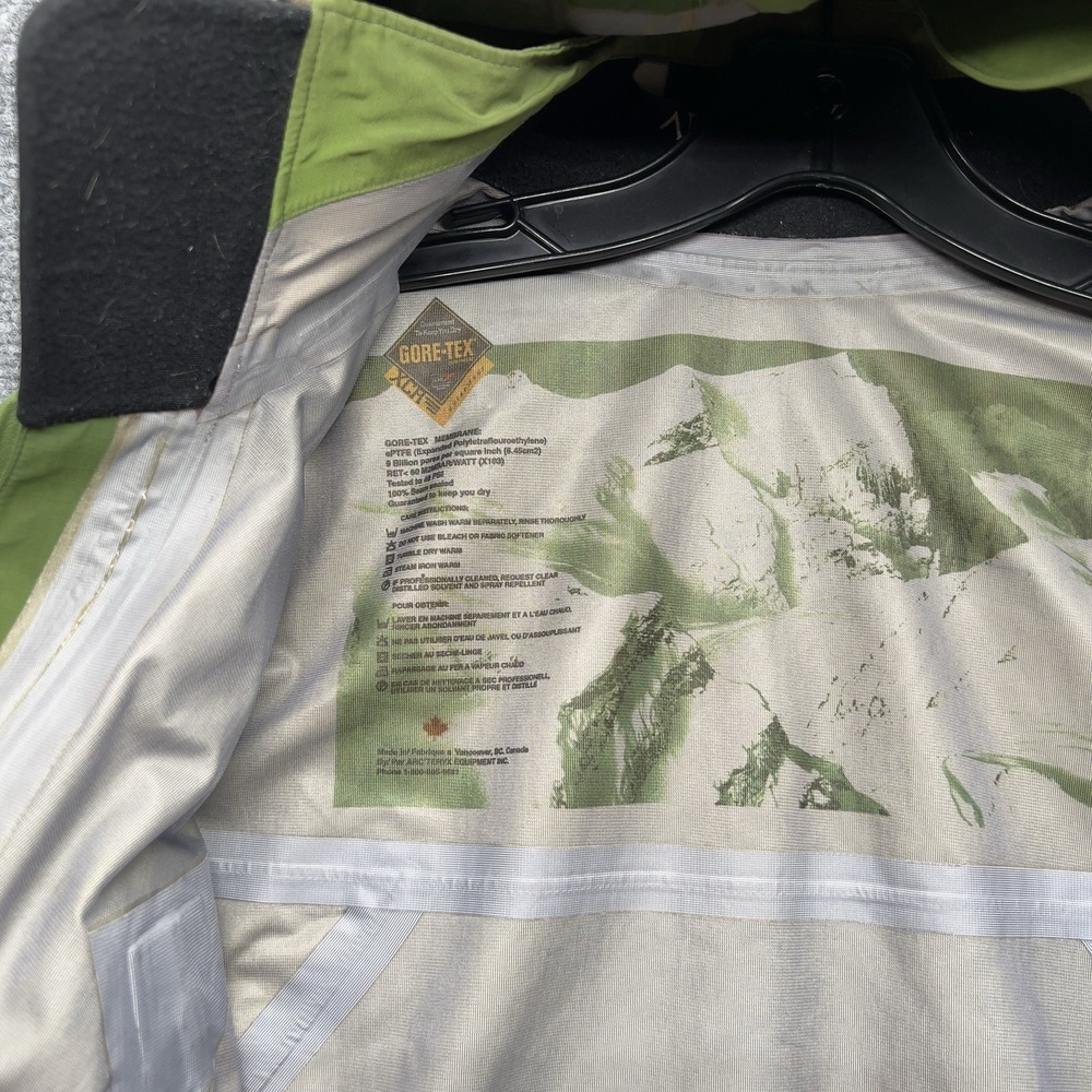 Men's Vintage Y2K Arc'teryx Canada Cactus Green Xs - Picture 7 of 13